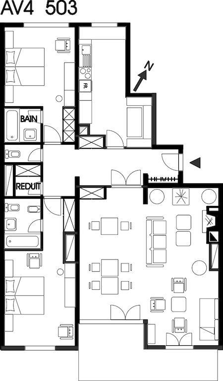 Apartment Mars 503 安塞热 客房 照片